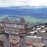 Pendakian Gunung Washburn Yellowstone